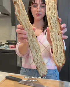 Sourdough baguettes